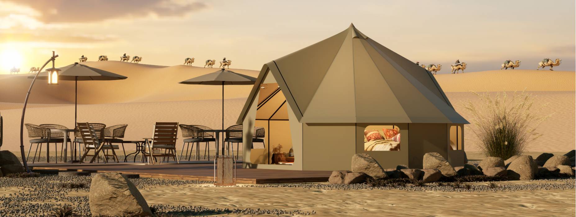 横县露营酒店帐篷产品